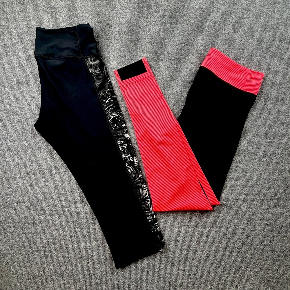 Under Armour Leggings Bundle 2 Pair Compression HeatGear‎ Women's L